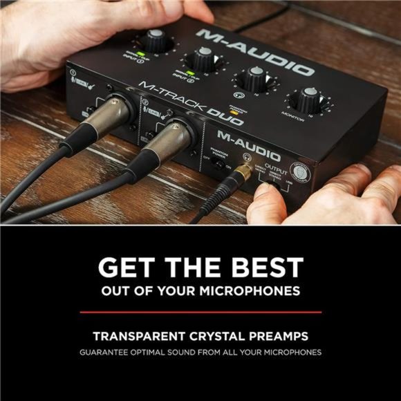 M-Track Duo – USB Audio Interface for Recording, Streaming and Podcasting - Picture 5 of 5